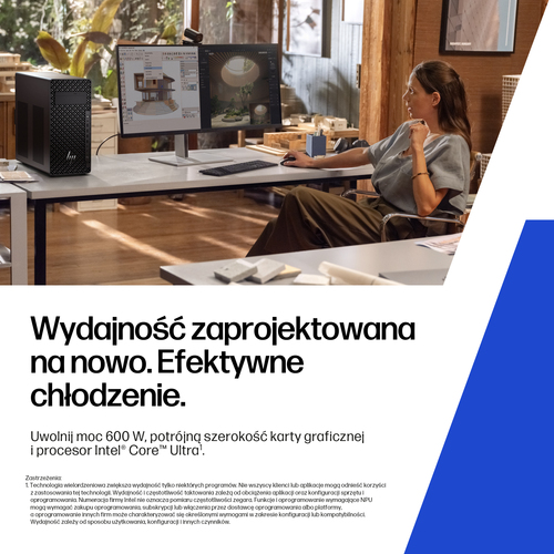 HP Inc. Stacja robocza Z2 Tower G1i U9-285 1TB/32GB/W11P      A40S7ET