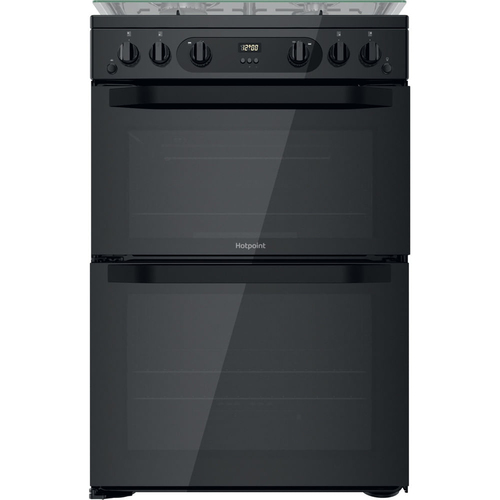 Hotpoint HDM67G0CCB/UK Freestanding cooker Gas Black