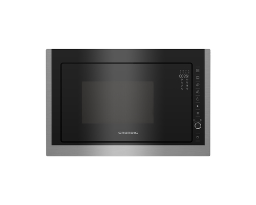 Grundig GMI 11311 X микроволновая печь Черный, Нержавеющая сталь Микроволновая печь с грилем Встроенный 25 L 900 W