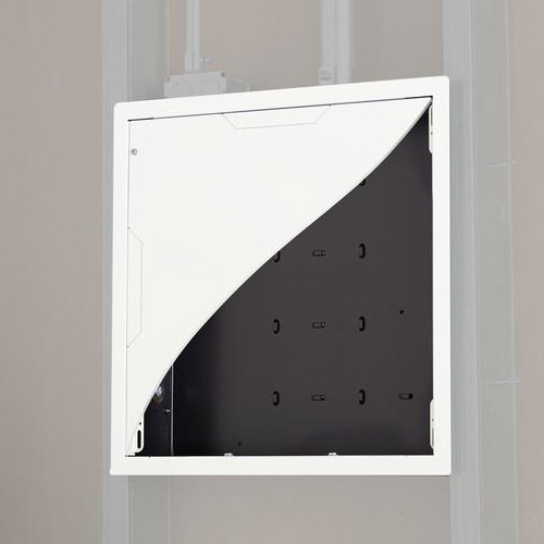 LEGRAND-CHIEF LARGE IN-WALL STORAGE BOX, INTEGRATED UNIVERSAL ZIP TIE ANCHOR POI