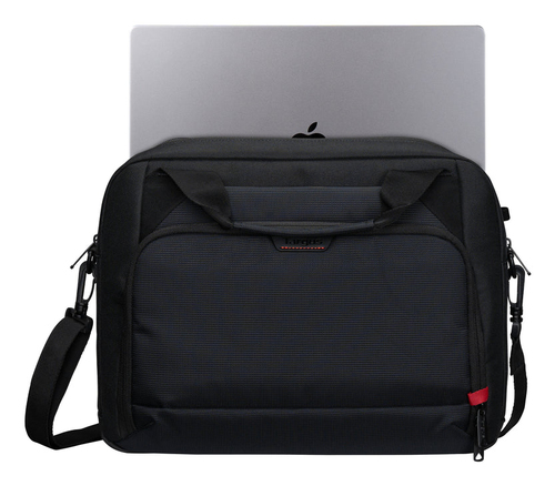 Targus EcoSmart 35,6 cm (14") Aktetas Zwart, Rood