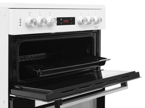 Beko KDC653W 60cm Double Oven Electric Cooker – image 5