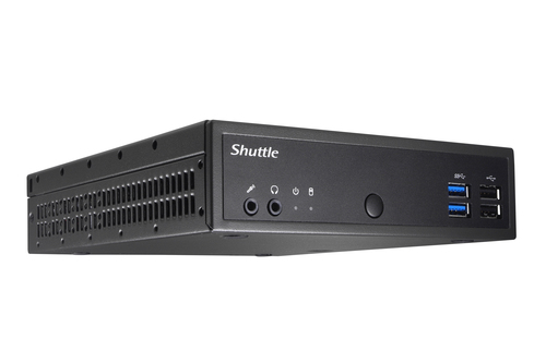 Shuttle XPC slim Barebone DH02U, Intel Celeron 3865U, 4x HDMI 2.0b 1x LAN, 1x COM, incl. VESA 24/7 permanent operation – image 9