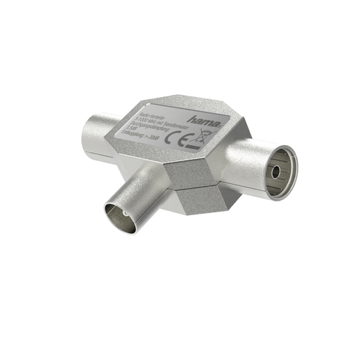 Product image: Hama 00205237 cable splitter/combiner Silver