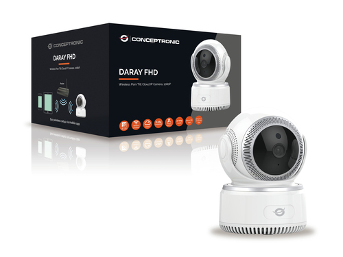 Conceptronic DARAY FHD Wireless Pan/Tilt Cloud IP Camera, 1080P – image 5