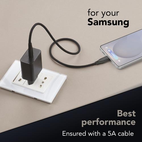 Cellularline SAMSUNG 60W USB-C WALL CHARGER BLACK – image 5