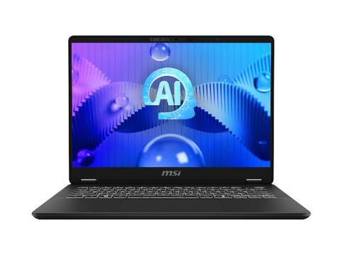 MSI Prestige 14AI Studio C1VFG 029 Intel Core Ultra 7 155H Ноутбук 35,6 cm (14") 2.8K 32 GB DDR5-SDRAM 1 TB Твердотельный накопитель (SSD) Wi-Fi 7 (802.11be) Windows 11 Pro Серый