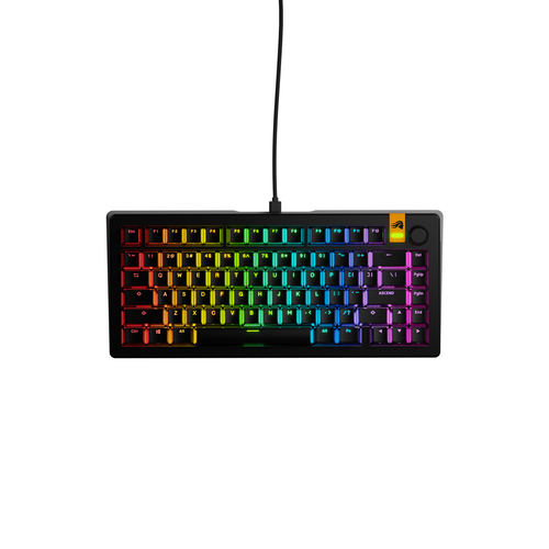 Glorious GMMK 3 HE 75% Prebuilt Wired Black gaming toetsenbord, afbeelding 2