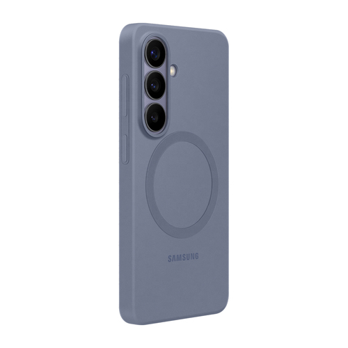 Samsung Galaxy S26 Siliconen Back Cover met Magneet Paars, afbeelding 2