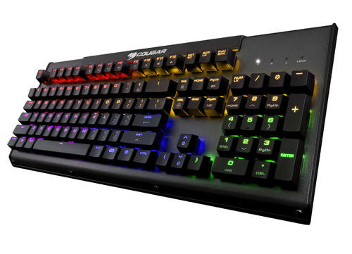 COUGAR Gaming Tastatur ULTIMUS RGB, Mechanisch клавиатура Игровой USB Черный