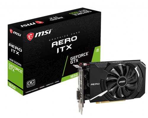 MSI 912-V809-3282 graphics card NVIDIA GeForce GTX 1650