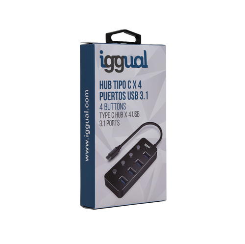 iggual Type C Hub x 4 USB 3.1 ports – image 4