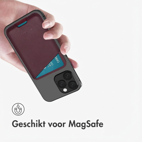 Accezz Leather Cardholder MagSafe - Kaarthouder met MagSafe, afbeelding 3
