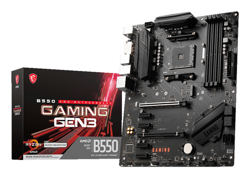 MSI B550 GAMING GEN3 ATX MB AM4