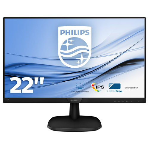 Philips V Line Full HD LCD monitor 223V7QDSB/00 – image 2