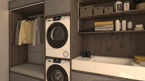 Haier HD80-E929E-S tumble dryer Freestanding Front-load – image 8