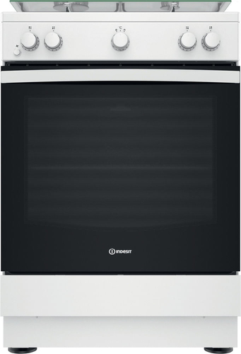 Indesit IS67G1KMW/E Freestanding cooker Gas White