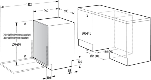 Gorenje Diskmaskin GV663A65XXL – image 9