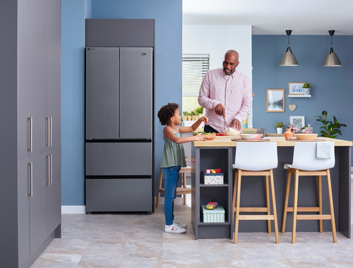 Beko GNE490IR3VPS Freestanding American Style Fridge Freeze with HarvestFresh™ – image 6