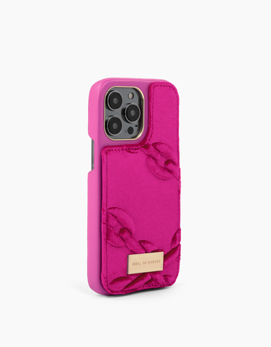 iDeal of Sweden Atelier Case iPhone 14PM Velour Hyper Pink – image 3