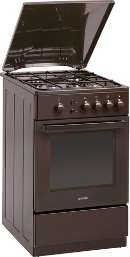 Gorenje G51106ABR cooker Freestanding cooker Gas Brown