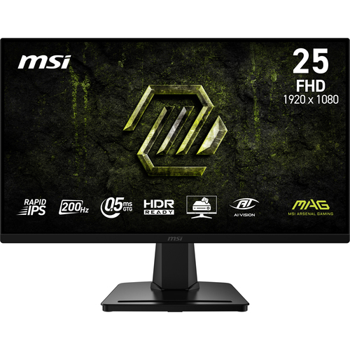 MSI MAG 256F E20 монитор для ПК 62,2 cm (24.5") 1920 x 1080 пикселей Full HD ЖК Черный