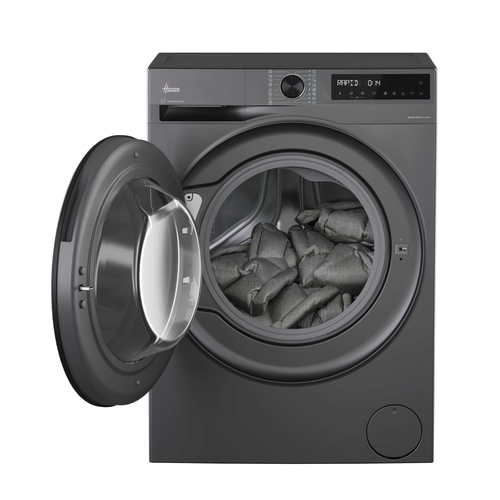 Hoover Pro Wash Series 5 Hbp 411BL9G-80 WiFi-enabled 11 kg 1400 Spin Washing Machine - Graphite, Silver/Grey - image 2