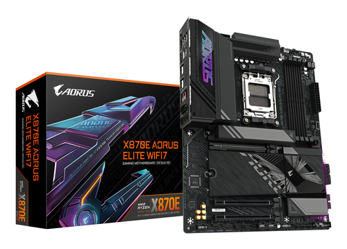 Gigabyte X870E Aorus Elite WIFI7 DDR5 Atx AM5 Motherboard - image 1