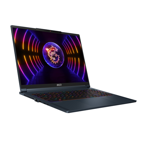 MSI Stealth 16 Studio A13VG-004FR Intel® Core™ i9 i9-13900H Ноутбук 40,6 cm (16") Quad HD+ 32 GB DDR5-SDRAM 1 TB Твердотельный накопитель (SSD) NVIDIA GeForce RTX 4070 Wi-Fi 6E (802.11ax) Windows 11 Pro Синий