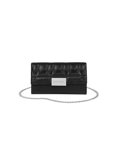 iDeal of Sweden Statement Clutch iPhone 11/XR Quilted Black – image 2