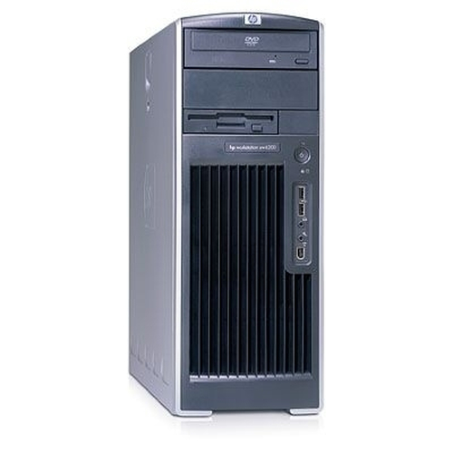 HP xw6200 Workstation Xeon® 2x3.40GHz 2x1GB/74GB NVIDIA Q4 NVS280 DVD-ROM WXP Pro