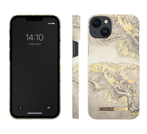 iDeal of Sweden Printed Case iPhone 14PL Sparkle Greige Marble – image 2