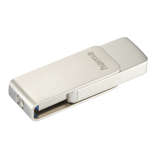 Hama Rotate Pro USB флеш накопитель 256 GB USB тип-A 3.2 Gen 1 (3.1 Gen 1) Серебристый