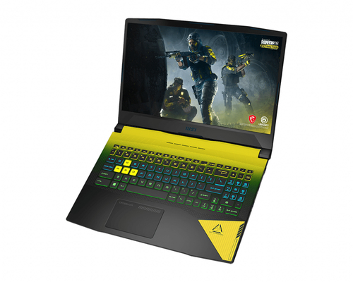 MSI Crosshair 15 B12UGSZ-291UK Intel® Core™ i9 i9-12900H Ноутбук 39,6 cm (15.6") Quad HD 16 GB DDR4-SDRAM 1 TB Твердотельный накопитель (SSD) NVIDIA GeForce RTX 3070 Ti Wi-Fi 6 (802.11ax) Windows 11 Home Черный, Желтый