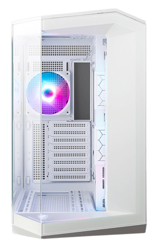 Msi Mag Pano 100R PZ MicroATX Mid-Tower PC Case - White - image 1