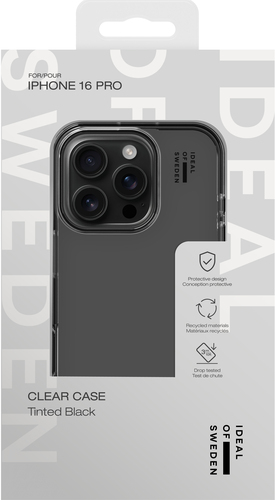 iDeal of Sweden Clear Case iPhone 16 Pro Tinted Black – image 3