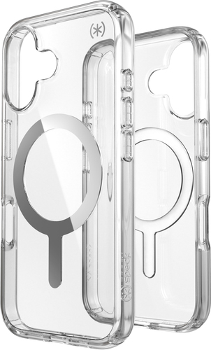 Speck Presidio Perfect Clear + MS Apple iPhone 16 Clear - with Microban – image 4