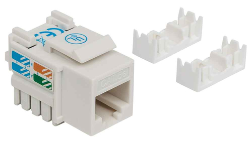 Intellinet JACK RJ45 CAT5E KEYSTONE DE IMPACTO BLANCO imagen 3