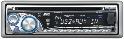 JVC KD-G441 car media receiver Black
