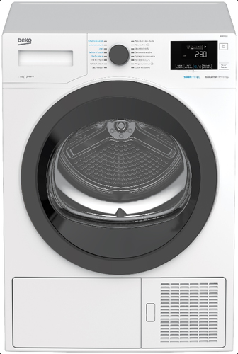 Beko DH8634GXS tumble dryer Freestanding Front-load