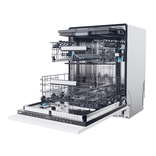 Haier XS 4B4S3FSB-80 Full-size Fully Integrated WiFi-enabled Dishwasher, Black - image 5