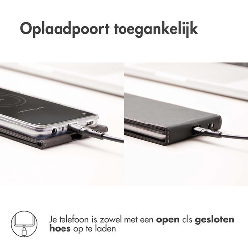 Accezz Flipcase Samsung Galaxy S24 FE Telefoonhoesje Zwart, afbeelding 6