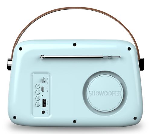 Sogo RAD-SS-8635 radio Portable Analog Blue – image 4