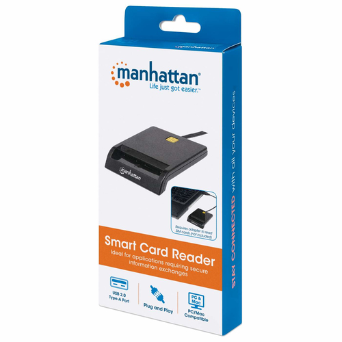 Manhattan 102049 Smartcard Chipkaartlezer – Photo 6 sur 6