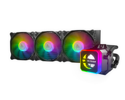 COUGAR RL-HLR360-V1 система охлаждения компьютера Процессор All-in-one liquid cooler 12 cm Черный