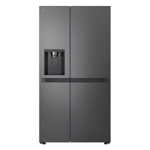 LG GSLC41EPPE American Fridge Freezer Ice & Water Non Plumbed - Black Steel - image 1