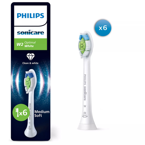 Philips Sonicare Optimal White HX6066/87 Wit (6 stuks)
