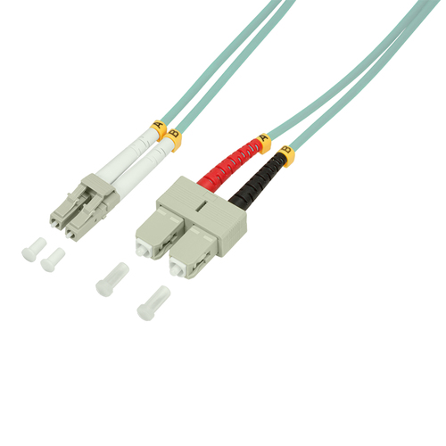 LogiLink Patchkabel Fiberoptik OM3 1m