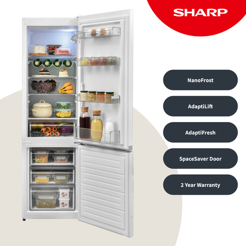 Sharp SJ-BB05DTXWE-EN fridge-freezer Freestanding – image 3