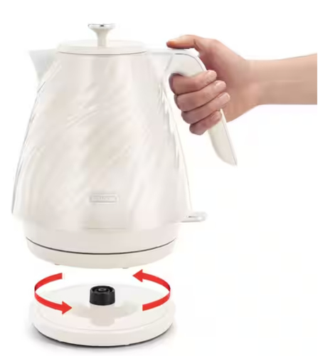 Delonghi De'Longhi Ballerina Seta KBDS3001.CR Kettle - Cream - image 4